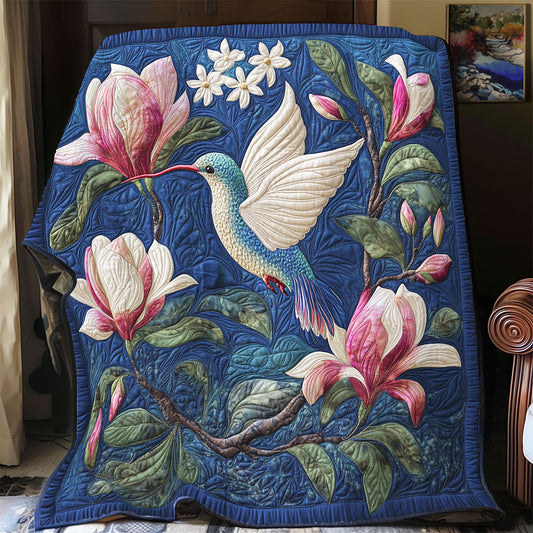 Floral Hummingbird WX2203020CL Quilt
