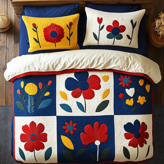 Floral Scandinavian Whimsy WU1903079CL Duvet Cover Set