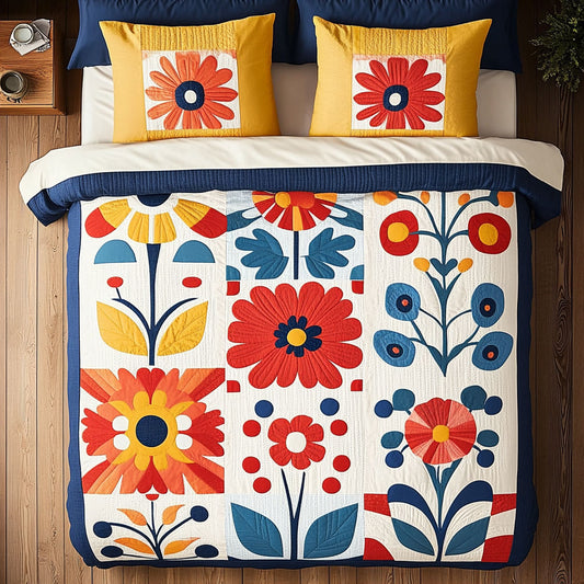 Floral Scandinavian Whimsy WU1903080CL Duvet Cover Set