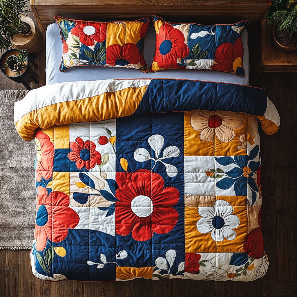 Floral Scandinavian Whimsy WU1903083CL Duvet Cover Set