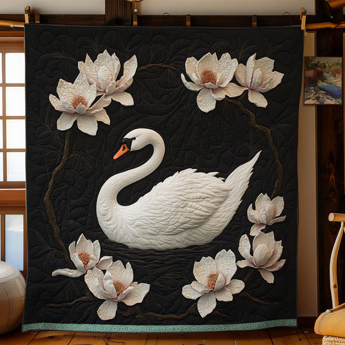 Floral Swan WX2203021CL Quilt