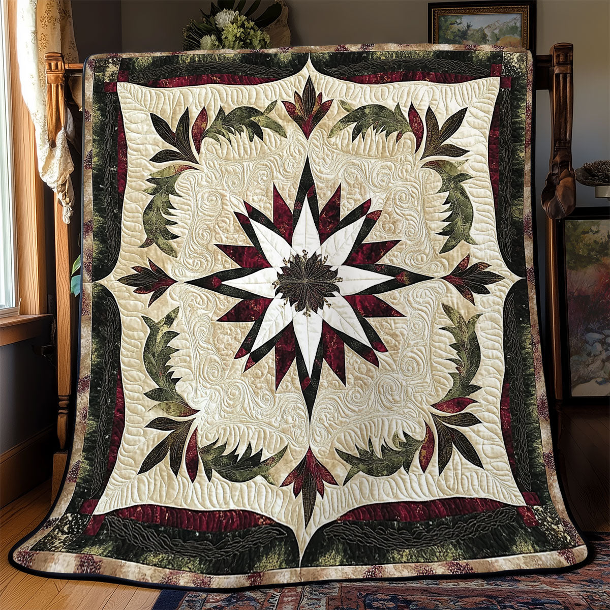Floral Tapestry YR0602012CL Quilt