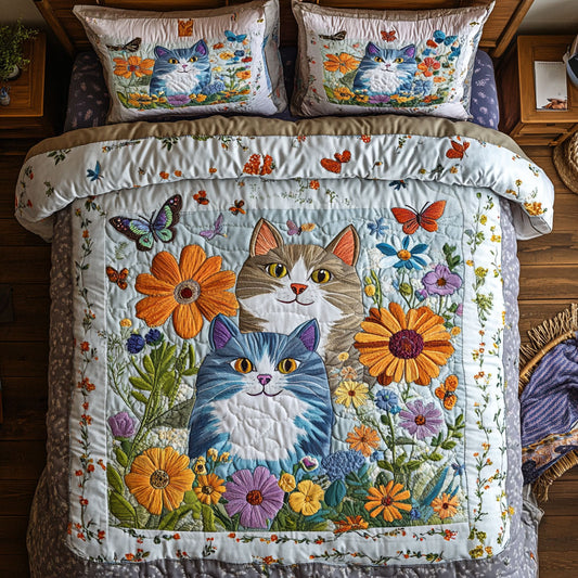 Floral Whiskers YR0102042CL Duvet Cover Set