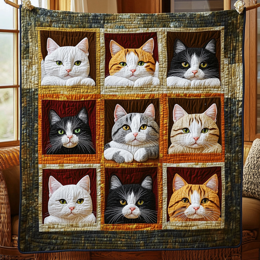 Floral Whiskers YR0201016CL Quilt