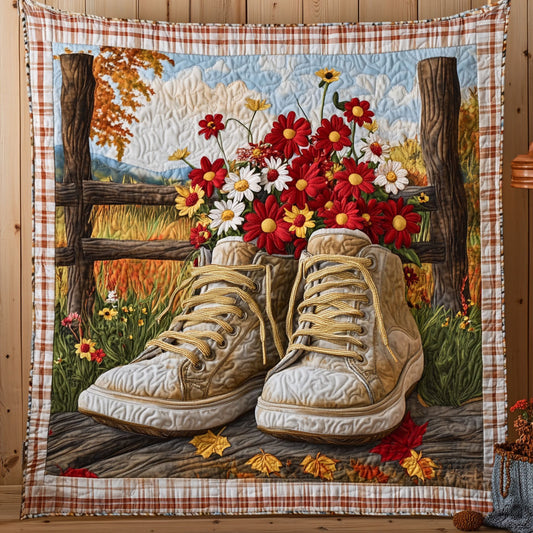 Flower Shoes CP1206040CL Quilt