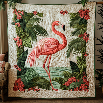 Flamingo Fantasy YR2101020CL Quilt