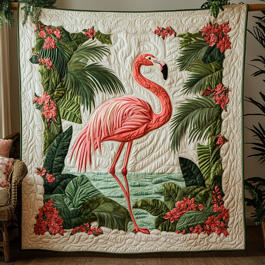 Flamingo Fantasy YR2101020CL Quilt