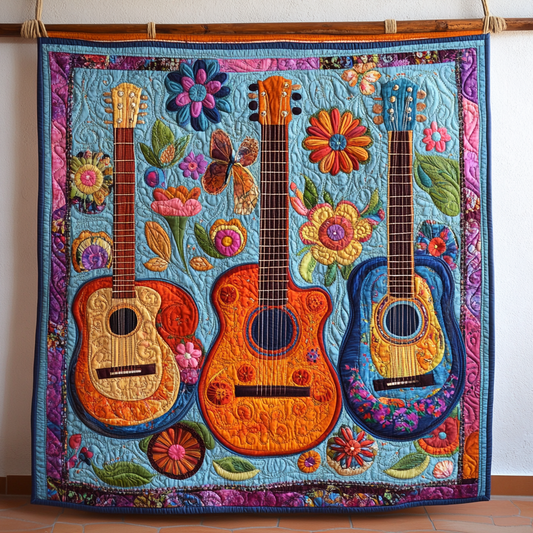 Guitar Garden Harmony YR2101021CL Quilt