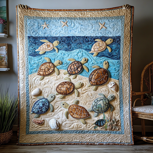 Turtle Tide YR1112004CL Quilt