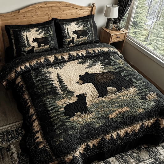 Forest Haven Bear YR2301004CL Duvet Cover Set