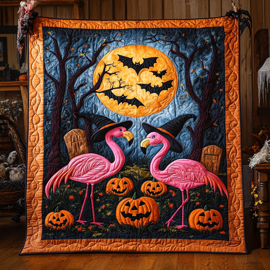 Frightfully Feathered WY0808024CL Quilt