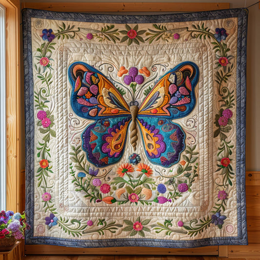 Garden Butterfly CP2406013CL Quilt