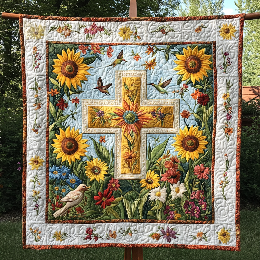 Garden of Faith YR0201023CL Quilt