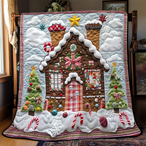 Gingerbread Wonderland YR0402041CL Quilt