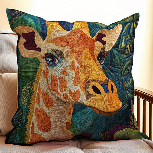 Giraffe Portrait WX0303130CL Quilt Pillow Case
