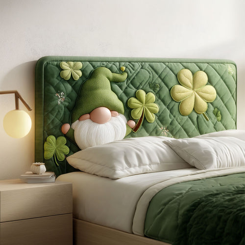 Gnome Clover WJ0501044CL Quilted Headboard Slipcover