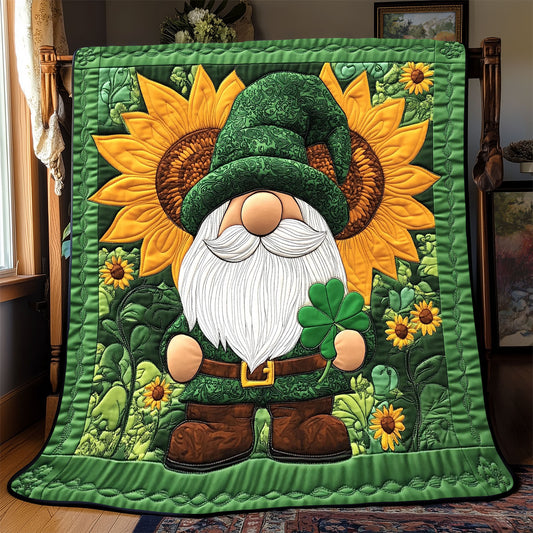 Gnome Sunflower WX1403022CL Quilt