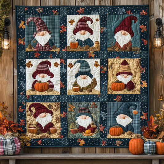 Gnomebody Does Fall Like Us WJ0708014CL Quilt
