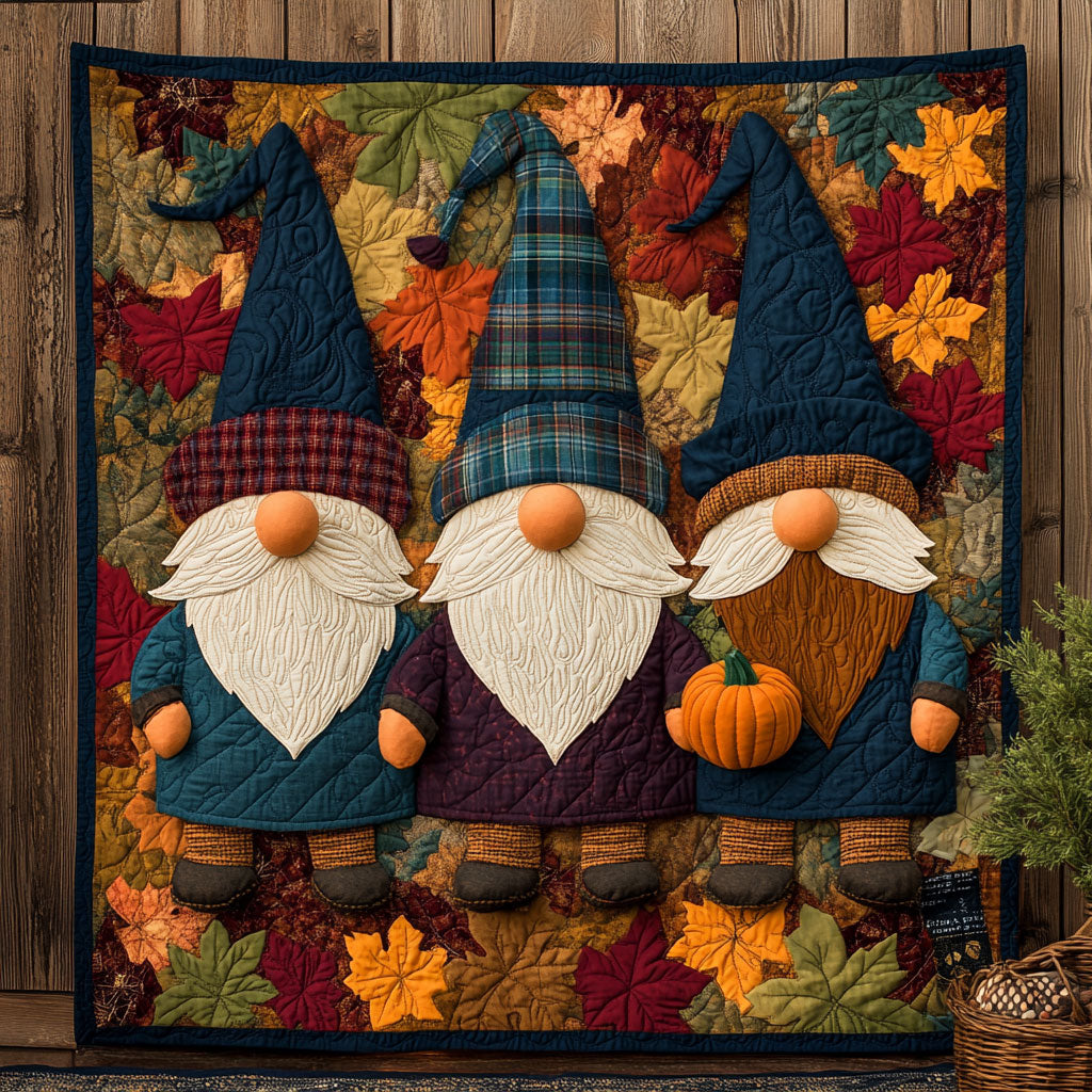 Gnomebody Does Fall Like Us WJ0708015CL Quilt