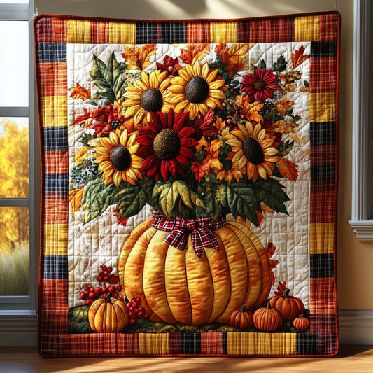 Golden Harvest Bloom CW1308064CL Quilt
