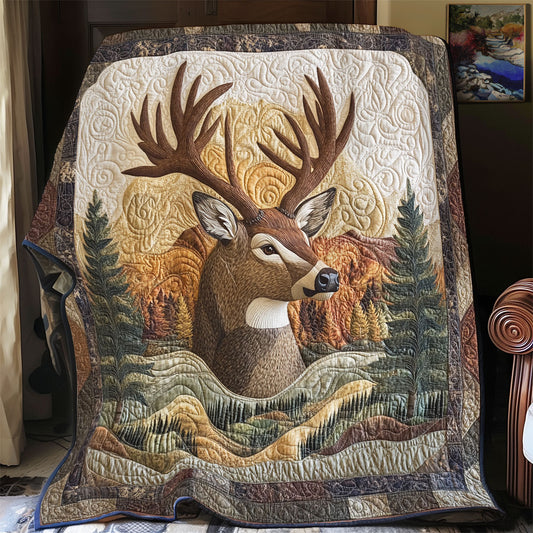 Golden Horizon Deer YR2901034CL Quilt