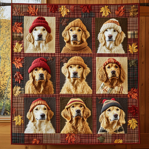 Golden Leaf Parade CW0508014CL Quilt