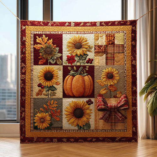 Golden Petal Harmony CW1308065CL Quilt