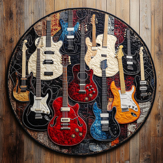 Guitar Array WU2103126CL Quilted Round Mat
