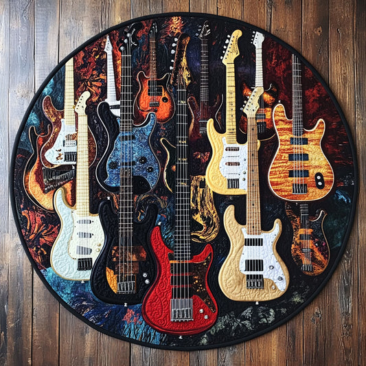 Guitar Array WU2103127CL Quilted Round Mat