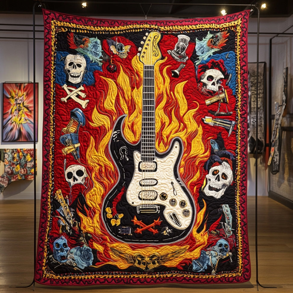 Guitar Rock WU2612084CL Quilt