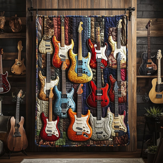 Guitar Wall WU2612086CL Quilt