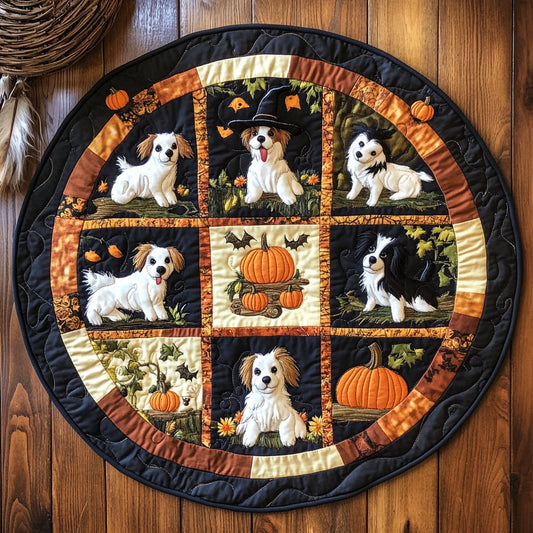 Happy Harvest WY0708105CL Quilted Round Mat