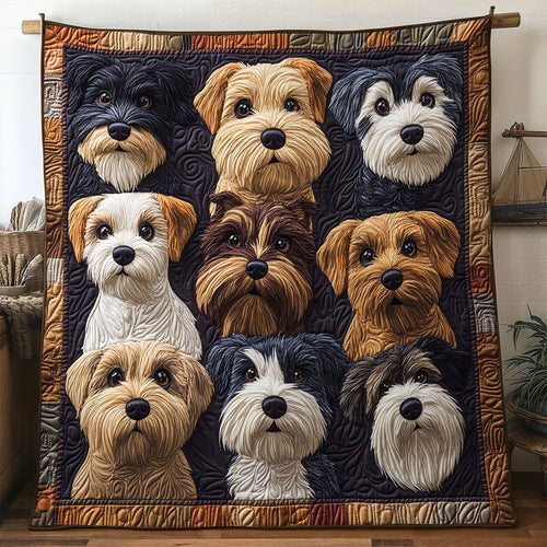 Happy Pack Miniature Schnauzer WN1511050CL Quilt