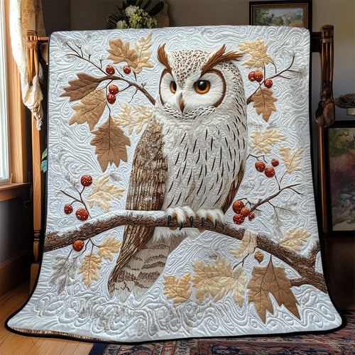 Harvest Haven Owl YR0502032CL Quilt