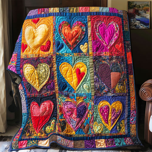 Heart YR2901013CL Quilt