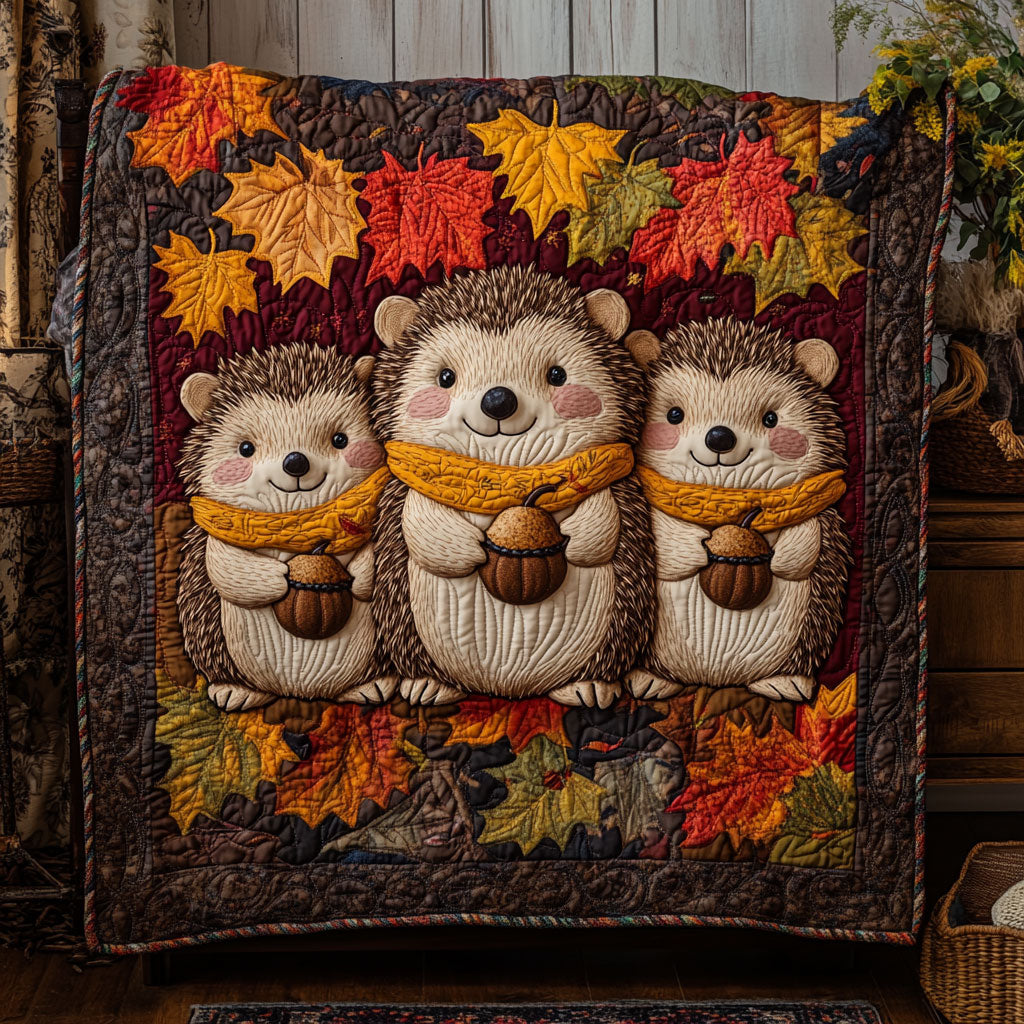 Hedgehog Harvest WY0808054CL Quilt