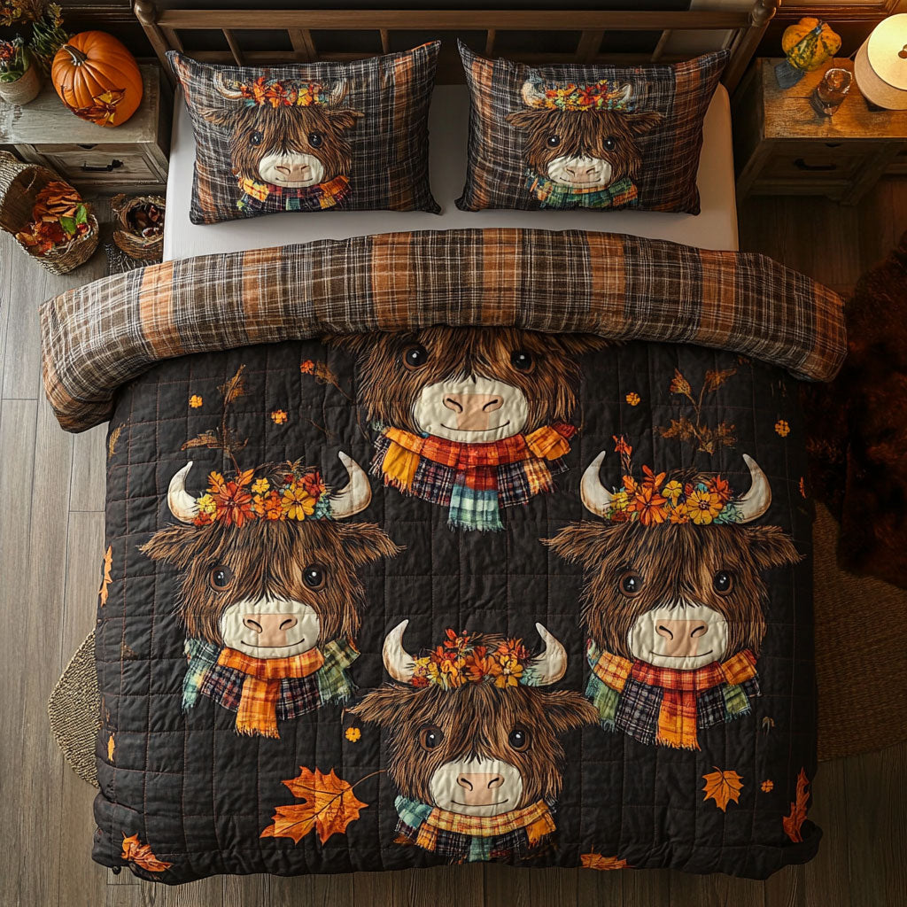 Highland Cow WU0603060CL Duvet Cover Set