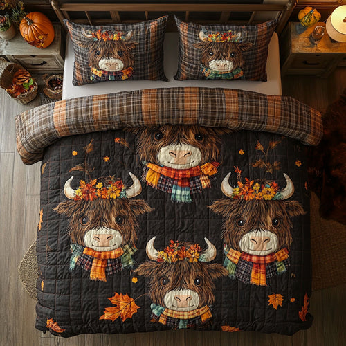 Highland Cow WU0603060CL Duvet Cover Set