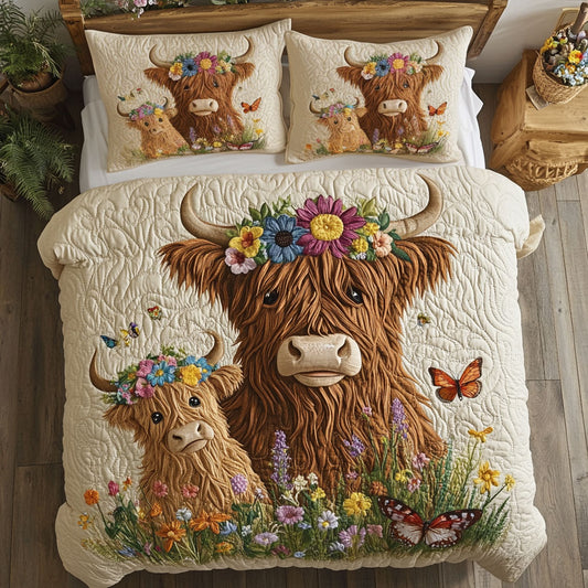 Highland Cowboy Echoes Of The Autumn Range WU0503028CL Duvet Cover Set
