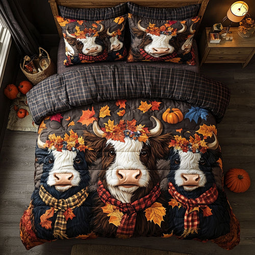 Highland Cow WU0603023CL Duvet Cover Set