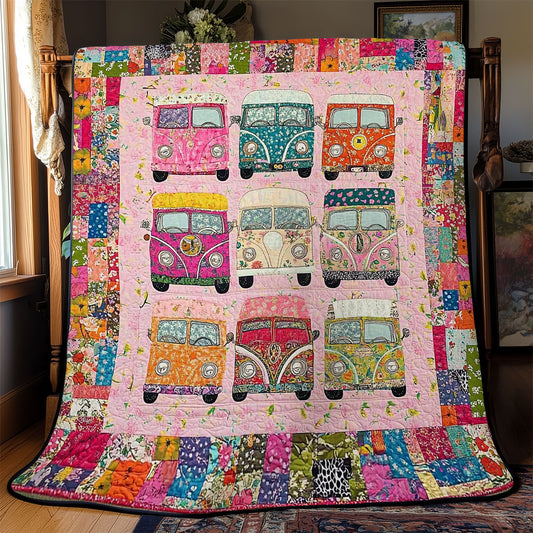 Hippie Roadtrip YR0302024CL Quilt