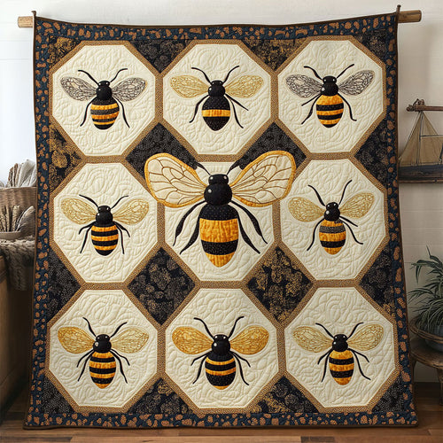 Honey Patch Bee WN1511054CL Quilt