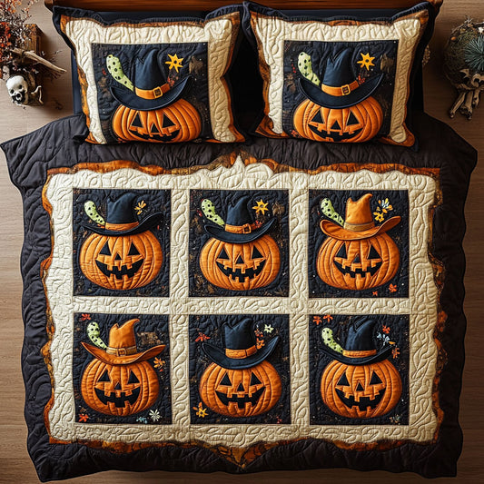 Howdy Halloween Pumpkin WY0708020CL Duvet Cover Set