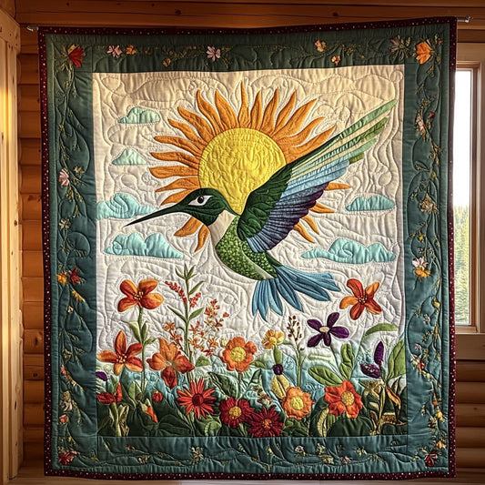 HummingBird Garden CP2406019CL Quilt