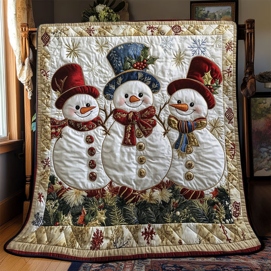Jolly Snowman YR0402048CL Quilt