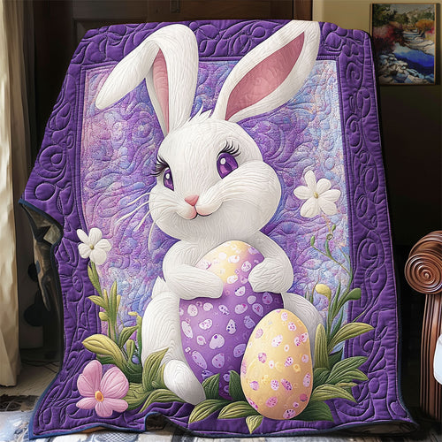 Lavender Bunny WX1703033CL Quilt