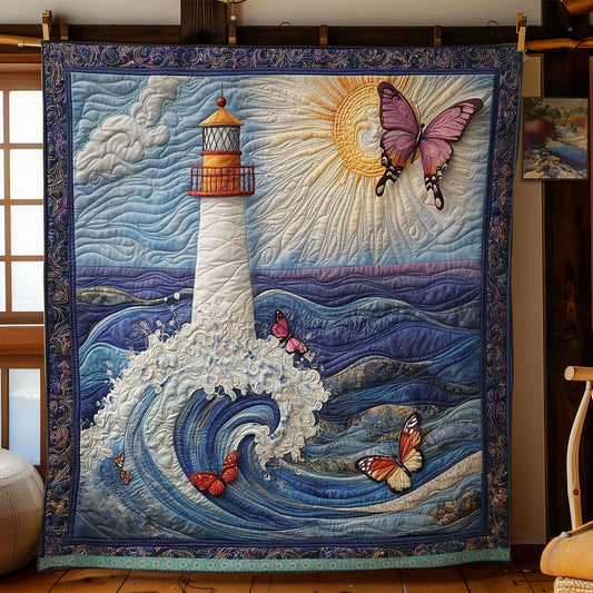 Lighthouse Wave WX2203027CL Quilt