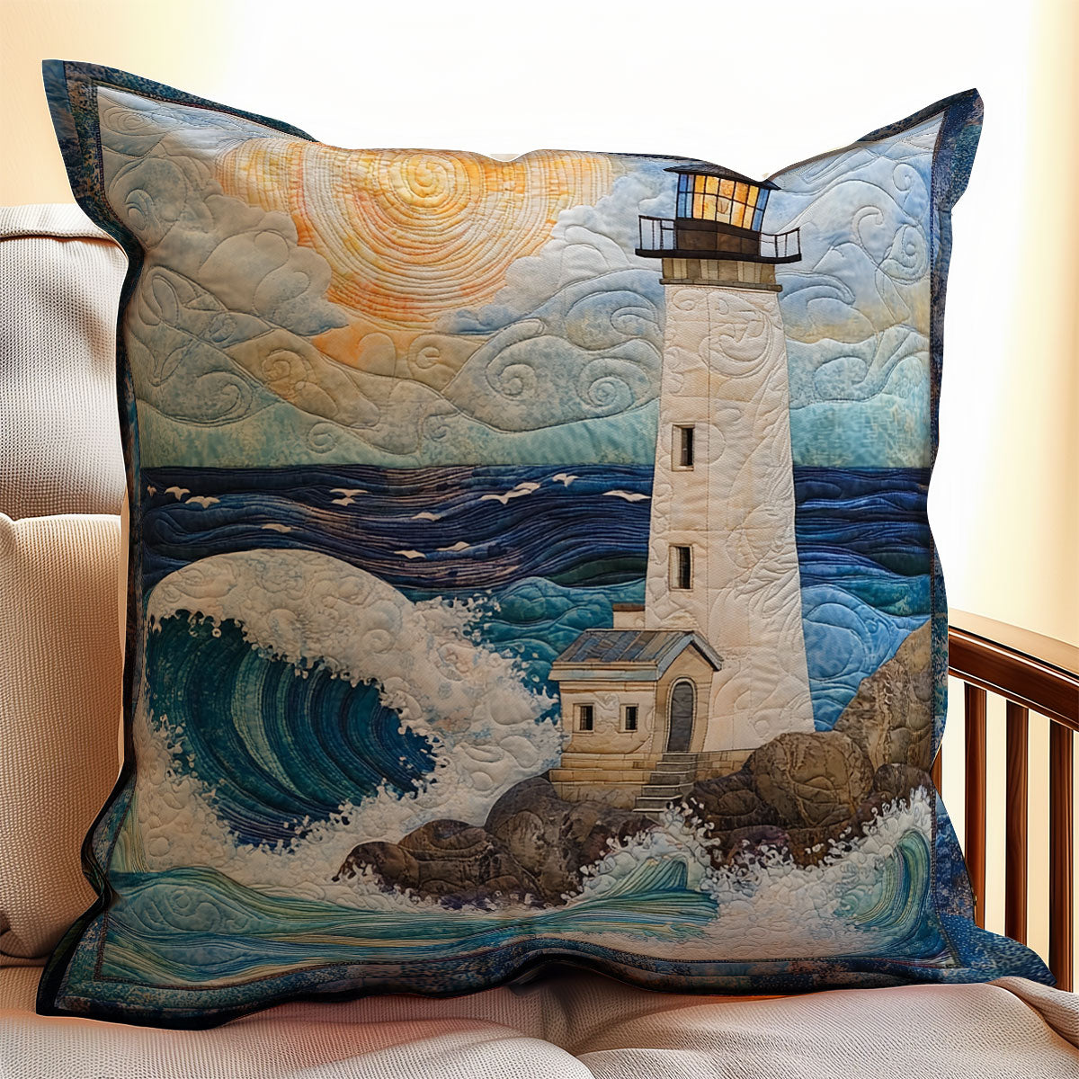 Lighthouse WX2003054CL Quilt Pillow Case