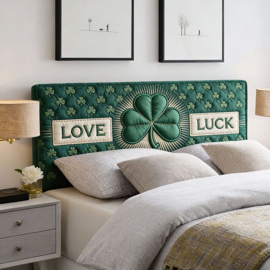 Love And Luck WJ0501030CL Quilted Headboard Slipcover
