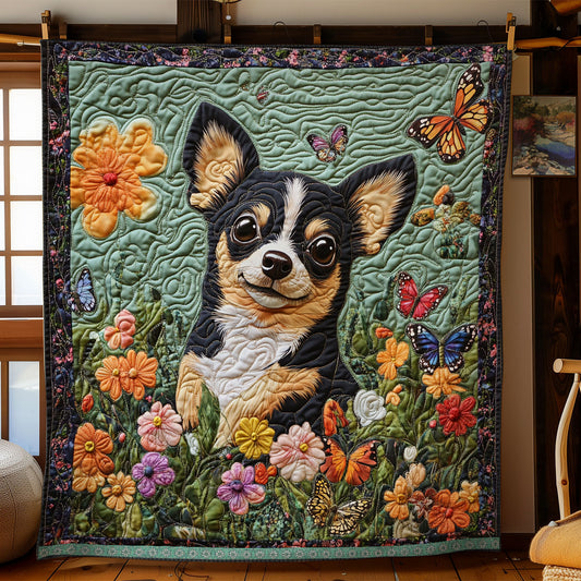 Lovely Chihuahua WX2203029CL Quilt